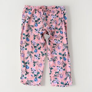 Gap Body Pink Floral Cotton Pajama Pants Size XL NWT New Cottage